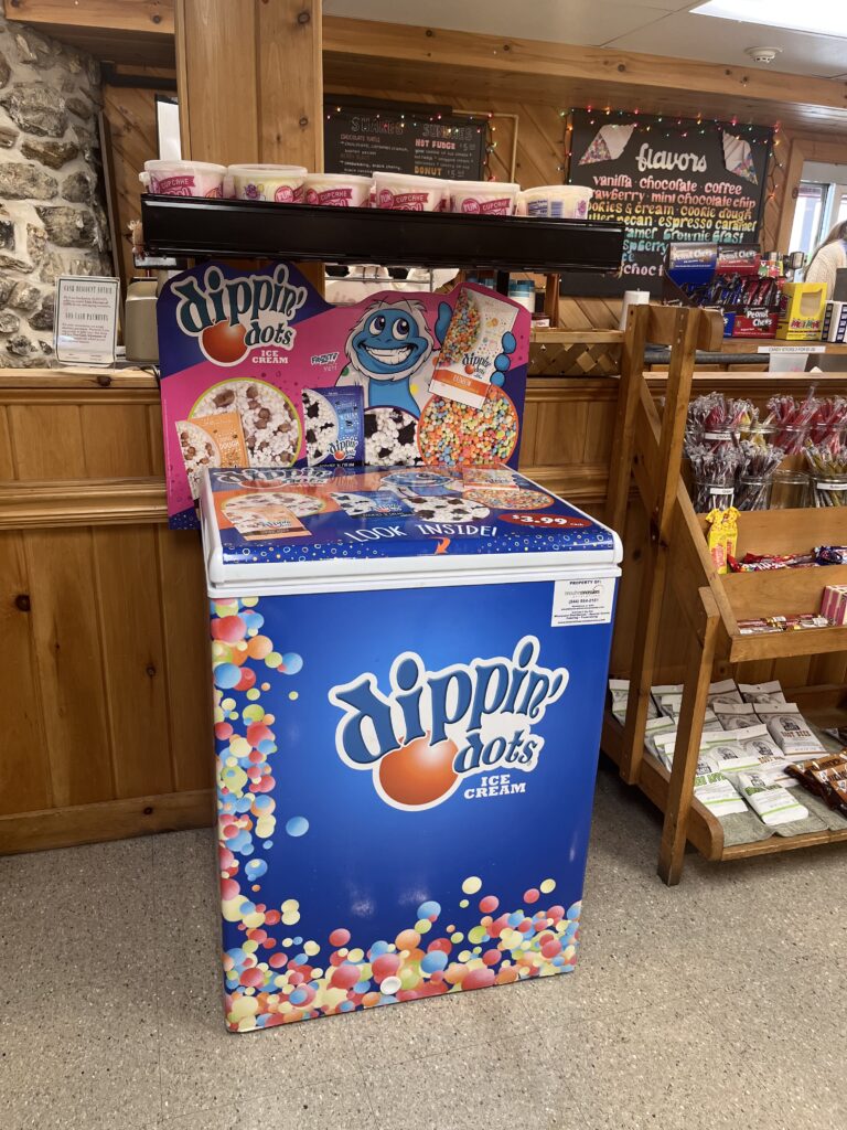 Now serving Dippin' Dots